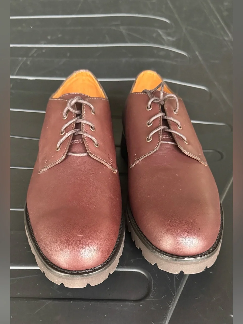 NEW J. Crew Men's Brown Leather Derby Shoes